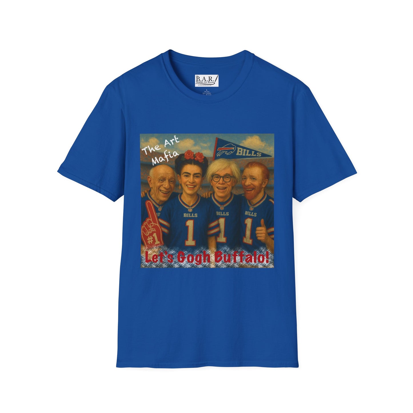 Buffalo Sports Fan Unisex T-Shirt, Comfy Game Day Tee, Gift for Bills Fans, Sports Apparel, Football Season Top, Casual Wear