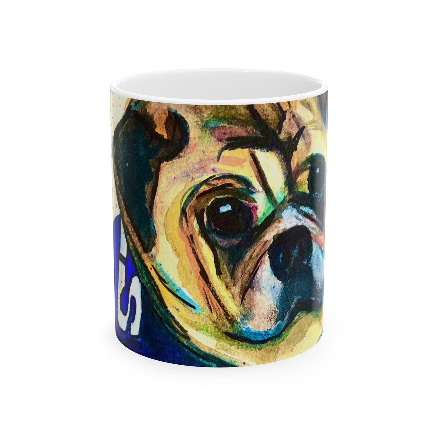 Copy of Chubby Puppy Ceramic Mug, (11oz)