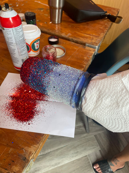 Resin Drinking Jar Workshop on June 28 3-5