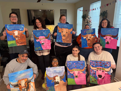 Traveling Art Party Artists