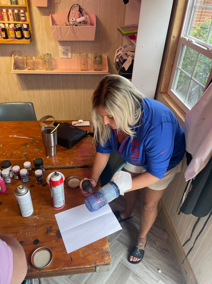 Resin Drinking Jar Workshop on June 28 3-5