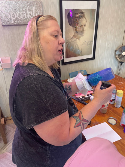 Resin Drinking Jar Workshop on June 28 3-5